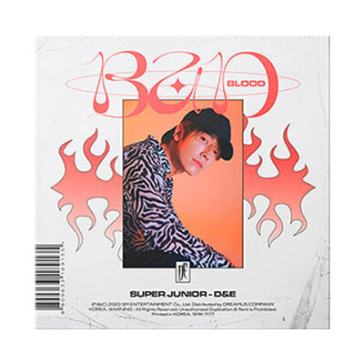 SUPER JUNIOR D&E BAD BLOOD 4th Mini Album HOT Ver CD+Buch+Foto+Karte+etc+Poster