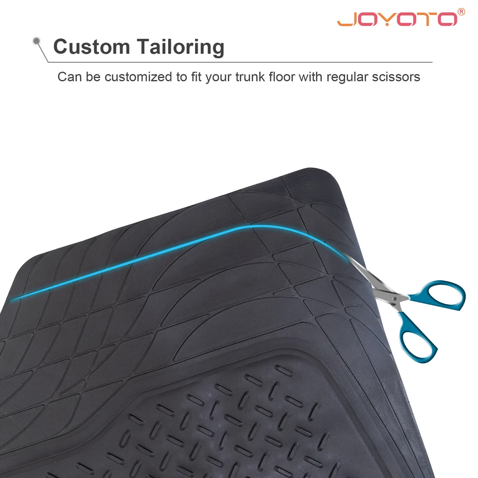 Trunk Mat for Chevrolet Equinox Tahoe Trimmable Liner Waterproof All Weather - Imagem 3 de 4