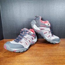 Merrell Womens Crosslander Vent J343401C Gray Hiking Shoes Lace Up Low Top Sz 8