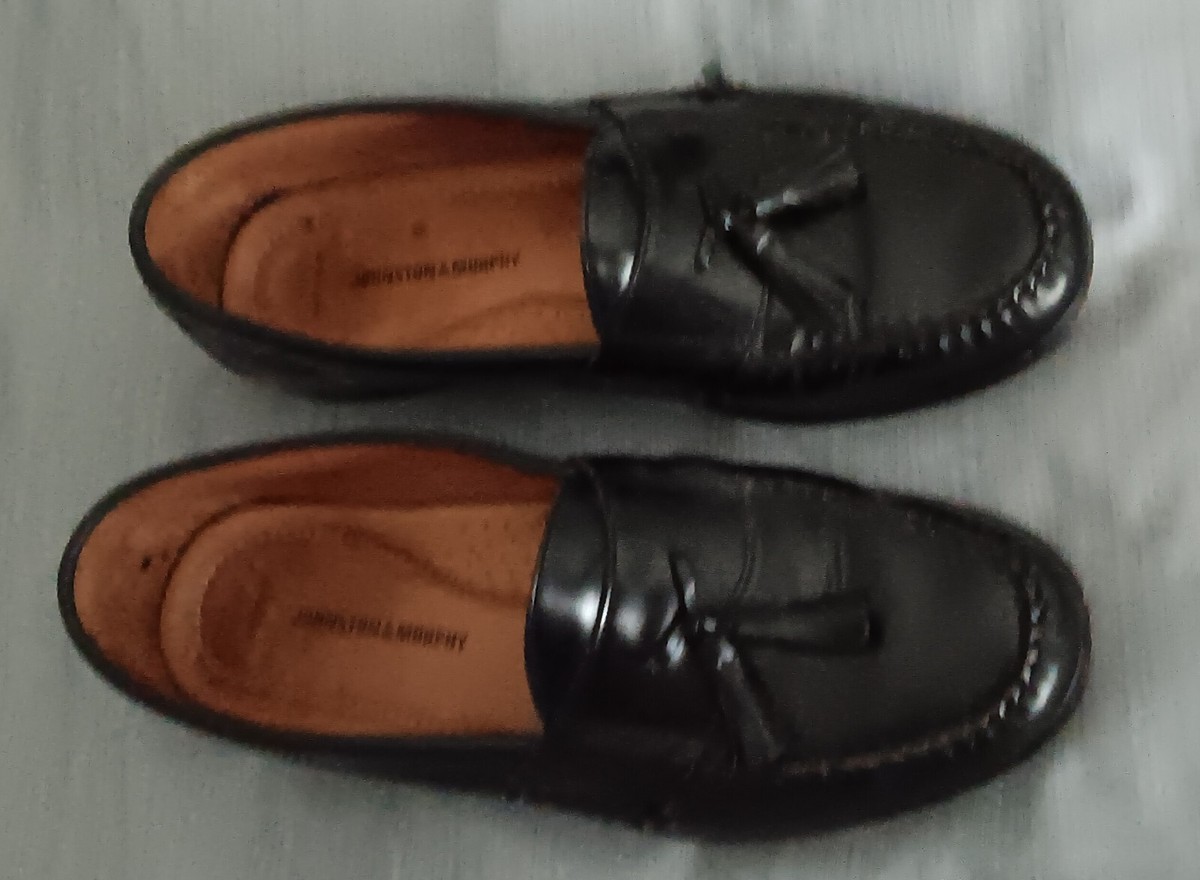 Johnston & Murphy Hayes Tassel Sheepskin Loafers Sz 11 1/2M Men main image 3