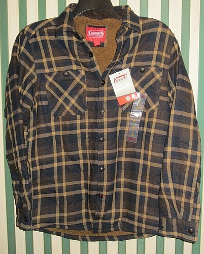 coleman fleece lined shirt