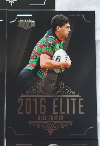 2016 NRL ELITE STH SYDNEY RABBITOHS x 5 COMMON CARDS VGC PLAYERS CHECKLIST NM - Picture 4 of 7