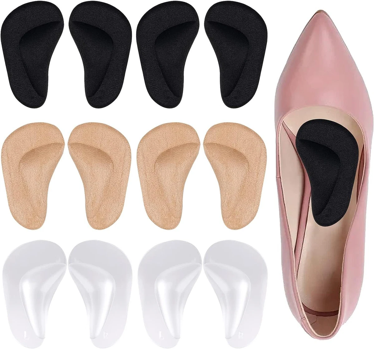Clear clearance shoe insoles