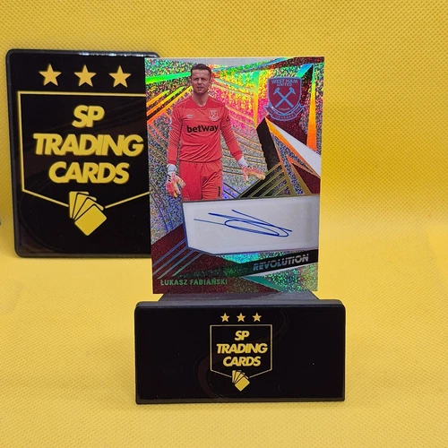 Lukasz Fabianski West Ham Poland Panini Revolution Soccer 20-21 Auto