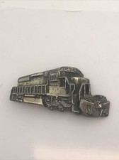 Belt Buckle Train Engine 3489 by Great American Buckle Chicago 1980 Serial  274