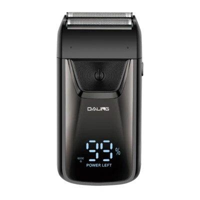 DALING Akku Rasierer Trimmer Nass Herrenrasierer Mini Profi Haarschneidemaschine Bart