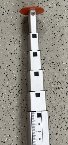 Nedo Messfix 5 m Teleskop Meßstab Längenmessgerät Meßgerät mit Tasche 5 Meter - Bild 17 von 21
