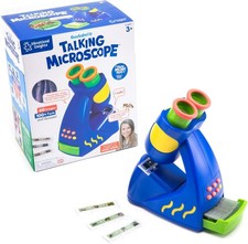 Educational Insights GeoSafari Jr. Talking Kids Microscope, Preschool STEM Toy,