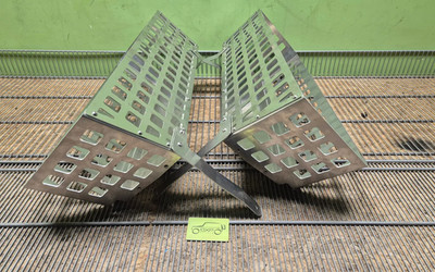 Mercedes G Class W460 W461 W463 Aluminium Boot Organiser Set x2