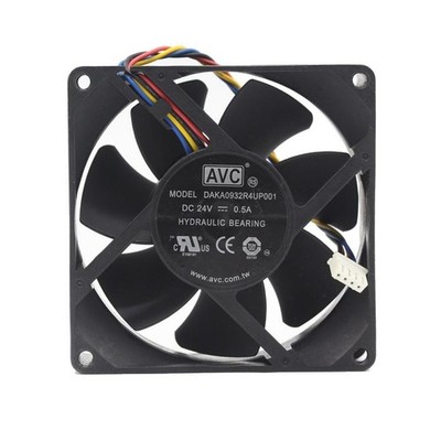 1PC AVC DAKA0932R4UP001 24V 0.5A hydraulic frequency converter cooling fan  #zb