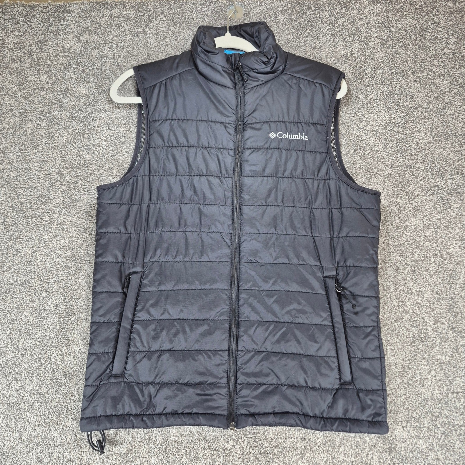 Columbia Omni-Heat Puffer Vest Mens S Black