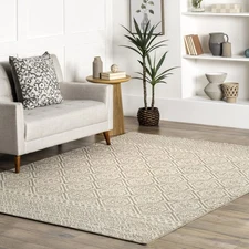Transitional Floral Jeanette Accent Rug, 2' x 3', Grey, Rectangular