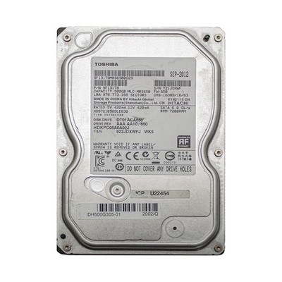 Hdd Hitachi Hgst Hard Disk 500GB SATA 3.5