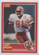 1989 Score Art Monk #130 HOF 08t7