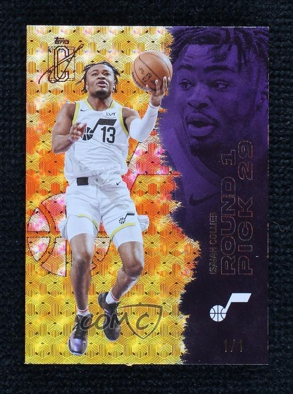 2025-26 Topps Signature Class FoilFractor 1/1 Isaiah Collier #5 4k5