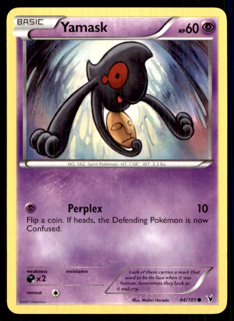 2011 Black & White - Noble Victories Yamask Basic/Common #44