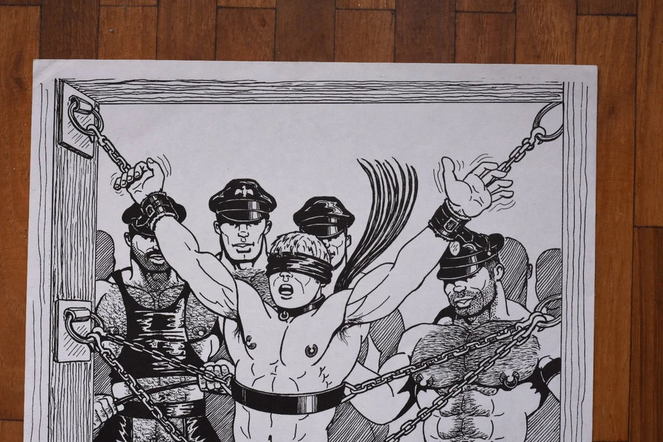 The Hun / Bill Schmeling Kunstdruck Set U-16 Druck gay interest comic LGBTQ