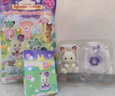 Sylvanian Families - Baby Woodland Fairy Costume Serie - Gem Chocolate Bunny
