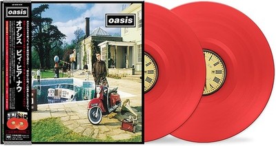 Oasis Be Here Now Red Color Vinyl 2LP JAPAN Limited