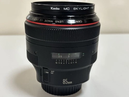 Canon EF85mm f1.2L USM Portrait Lens, Excellent Condition