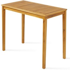 Indoor & Outdoor Bar Height Table Outdoor Bar Table-Teak
