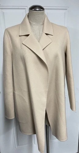 Theory Clairene Wool & Cashmere Coat/Jacket- Rosebud Pink Size Small/ Excellent