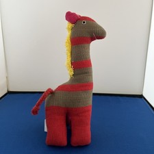 Barbara Sansoni Handarbeit Girrafe Multi Patchwork Stofftier Sri Lanka barfu&szlig;