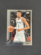 Victor Wembanyama 2025-26 Topps Chrome Basketball Base #221 -g12