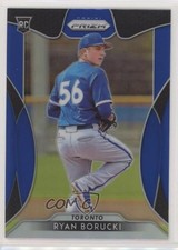 2019 Panini Prizm Tier II Blue Prizm Ryan Borucki #168 3d6