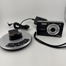 Kodak EasyShare V550 5MP Digital Camera Point Shoot Black Tested w/Dock