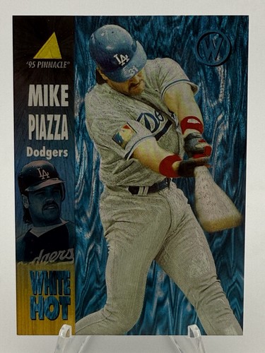 Mike Piazza #WH5 1995 Pinnacle White Hot card