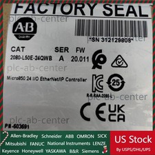 2080L50E24QWB Allen-Bradley 2080-L50E-24QWB Micro850 24 I/O EtherNet Controller