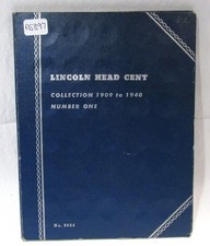 1909-1940 Lincoln Wheat Cent Collection in Whitman Folder 85 Coins AS897