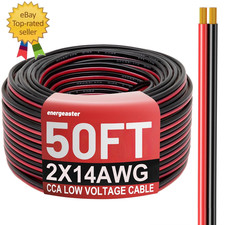 14 Gauge Wire 14awg Automotive Electrical Cord 50ft 2 Conductor Red Black 12v2 14 Gauge Wire 14awg Automotive Electrical Cord 50ft 2 Conductor Red Black 12v2
