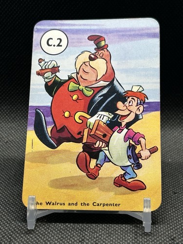 1952 Castell Bros. Disney Alice in Wonderland Card #C.3 Walt Disney Disneyland
