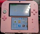 Nintendo 2DS pinkHandheld Console USB C Port Added, 128gb Of Storage