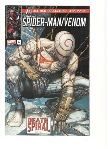 AMAZING SPIDERMAN VENOM DEATH SPIRAL #1 MICO SUAYAN MEGACON VARIANT NM