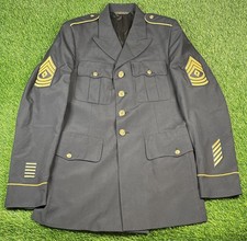 Male Army Service Uniform ASU Dress Blue Enlisted 450 Coat Jacket 42 L Classic