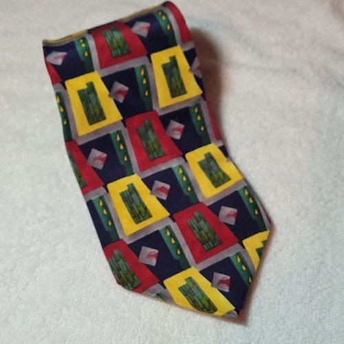 Vintage Molecular Expression men's all silk Neck tie