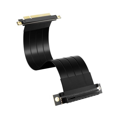 PCIe 3.0 X8 Extension Cable PCI-E 8X Male to Female Riser Cable 25CM (90 Degr...