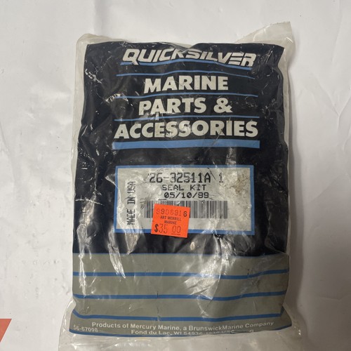 Genuine Mercury Marine MerCruiser 26-32511A1 Seal Kit Pre Alpha One OEM | D35 - Picture 1 of 3