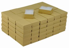 JPB Kraft Cotton Filled Jewelry Box 32 Case of 100 3.125 inches x 2.125 in...