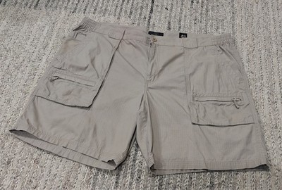 RedHead Men s Utility Cotton Cargo Shorts RipStop Size 48 Tan Highking workwear