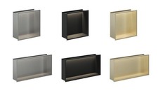 Heavy duty Stainless Steel Shower Niche Alcove Recess Waterproof Storage