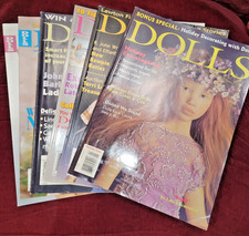DOLLS The Collector's Magazine 4 2002  2 2015 LOT of 6 Very Good Preowned6