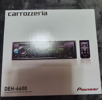 Pioneer Carrozzeria DEH-6600 1DIN CD USB AUX Bluetooth DSP Car