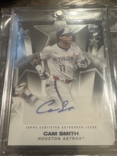 2025 Topps Update Series - Baseball Stars Autographs Cam Smith Astros (AU, RC)