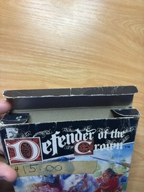 Defender of the Crown NES (Nintendo Entertainment System, 1989) BOX ONLY NO GAME