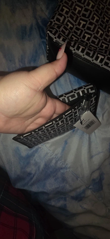 Tommy Hilfiger Bolso de Mano Grande con Cartera y Monedero Blanco y Negro Foto 4 de 4