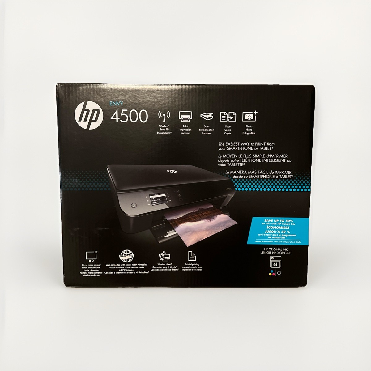 【新品・未開封】プリンター HP ENVY4504 A9T89A#ABJ Amazon.co.jp: HP プリンター インクジェット 複合機 ENVY4504 A9T89A
